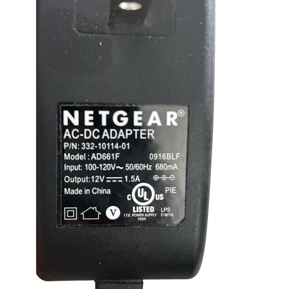 Netgear AC Adapter - Model 332-10114-01